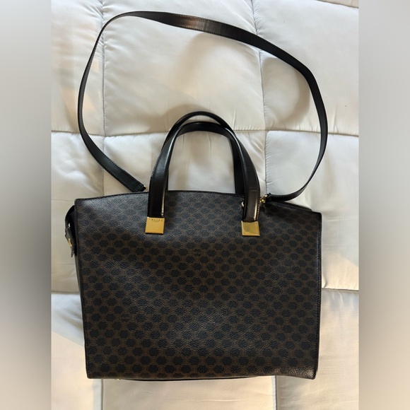Vintage Celine Macadam Satchel - Picture 1 of 13